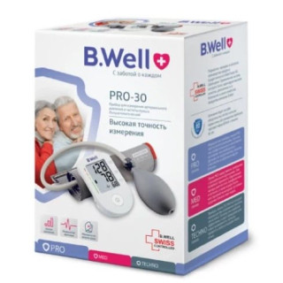 فشارسنج دیجیتال بی ول مدل پرو30 (B.Well-Pro30)