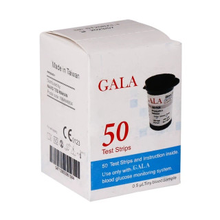 نوار تست قندخون گالا 50تایی (GALA)
