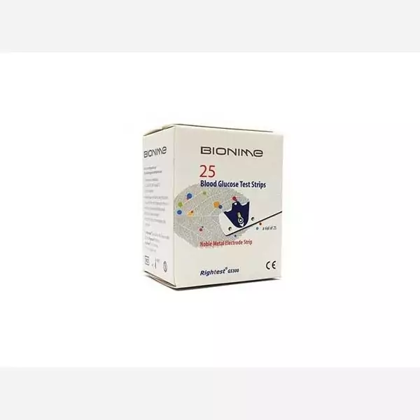 نوار قندخون بایونیم اصلی (25تایی+Bioniem)