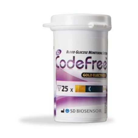 نوار تست قندخون کدفری 50تایی (Codefree SD)