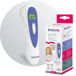 تب سنج-ترمومتر لیزری بی ول (BWELL-MED3000)