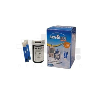 نوار تست قندخون ایزی گلوکو ایرانی 50تایی (easyGluco)
