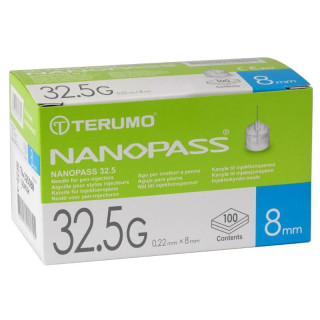 سرسوزن انسولین نانوپس ژاپن (NANOPASS-گیج32.5-شماره8)