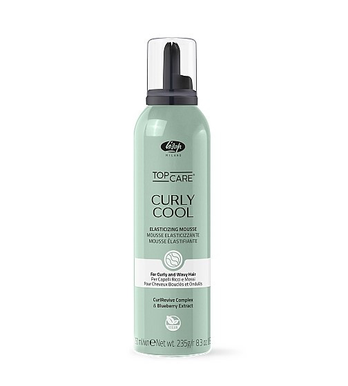 موس حالتدهنده فر برند لیزاپ Top Care Curly Cool حجم 250 میلی لیتر