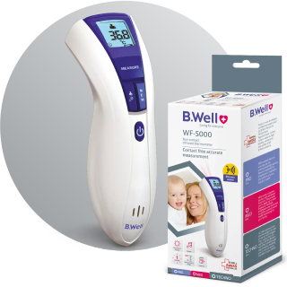 تب سنج-ترمومتر لیزری بی ول (BWELL-WF5000)